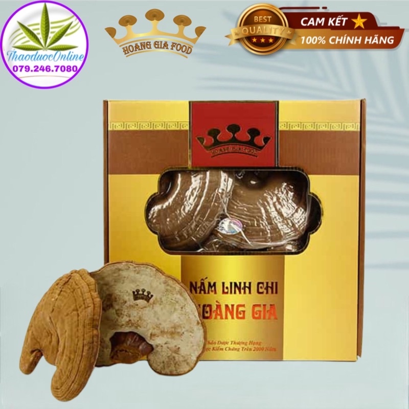 Nấm Linh Chi Đỏ Việt Nam Cao Cấp 500g | Linh Chi Hoàng Gia