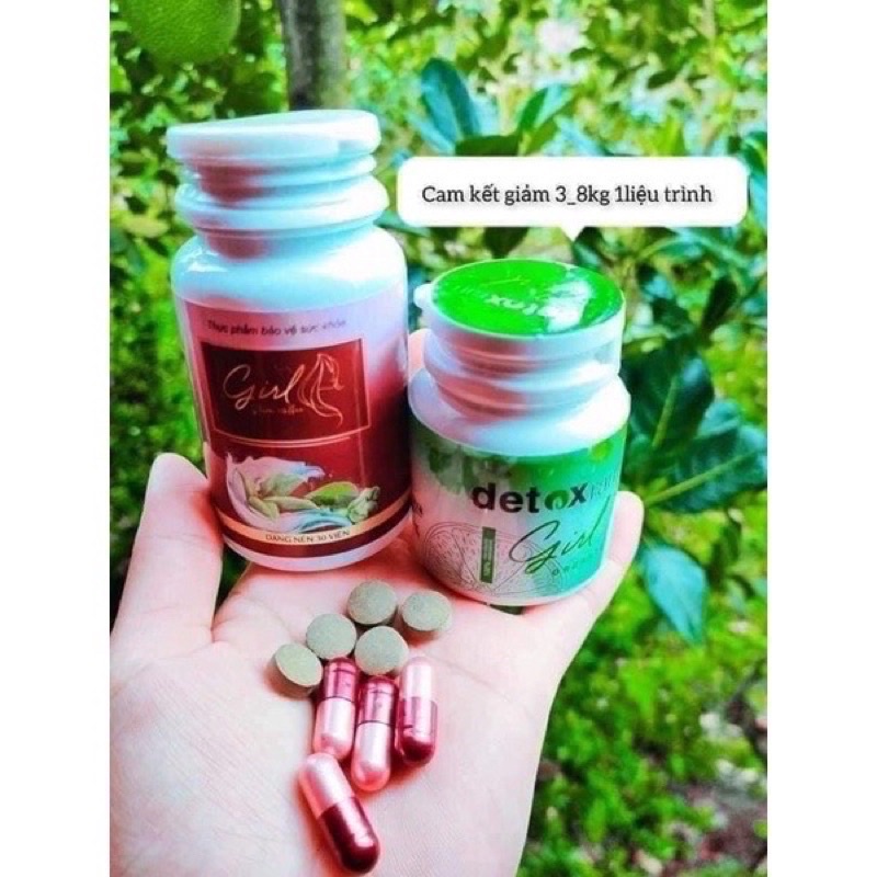 (Rẻ Không Đối Thủ) 15 ngày Giảm cân Cafe girl Hàng Chính Hãng + Tặng 15 Viên Detox Hỗ Trợ Giảm Cân