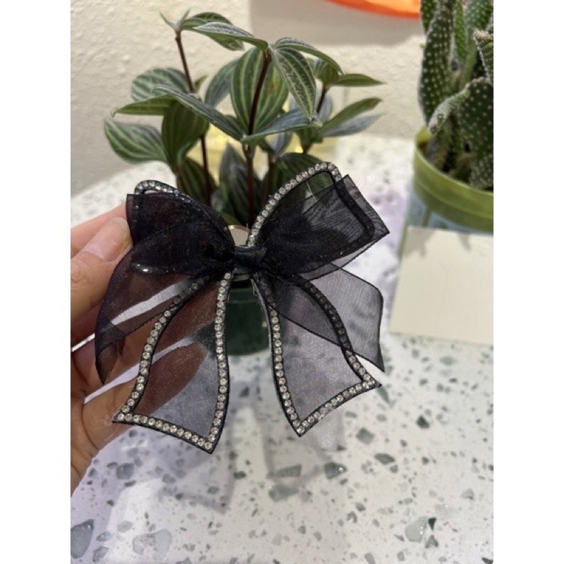 Nơ cài kết dây đá 10cm