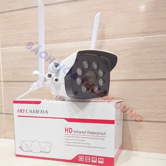 Camera Yoosee Ngoài Trời 218S 8 Led Full HD Hồng Ngoại Kèm Đế Và Adapter - Bách hóa Thuận Dung