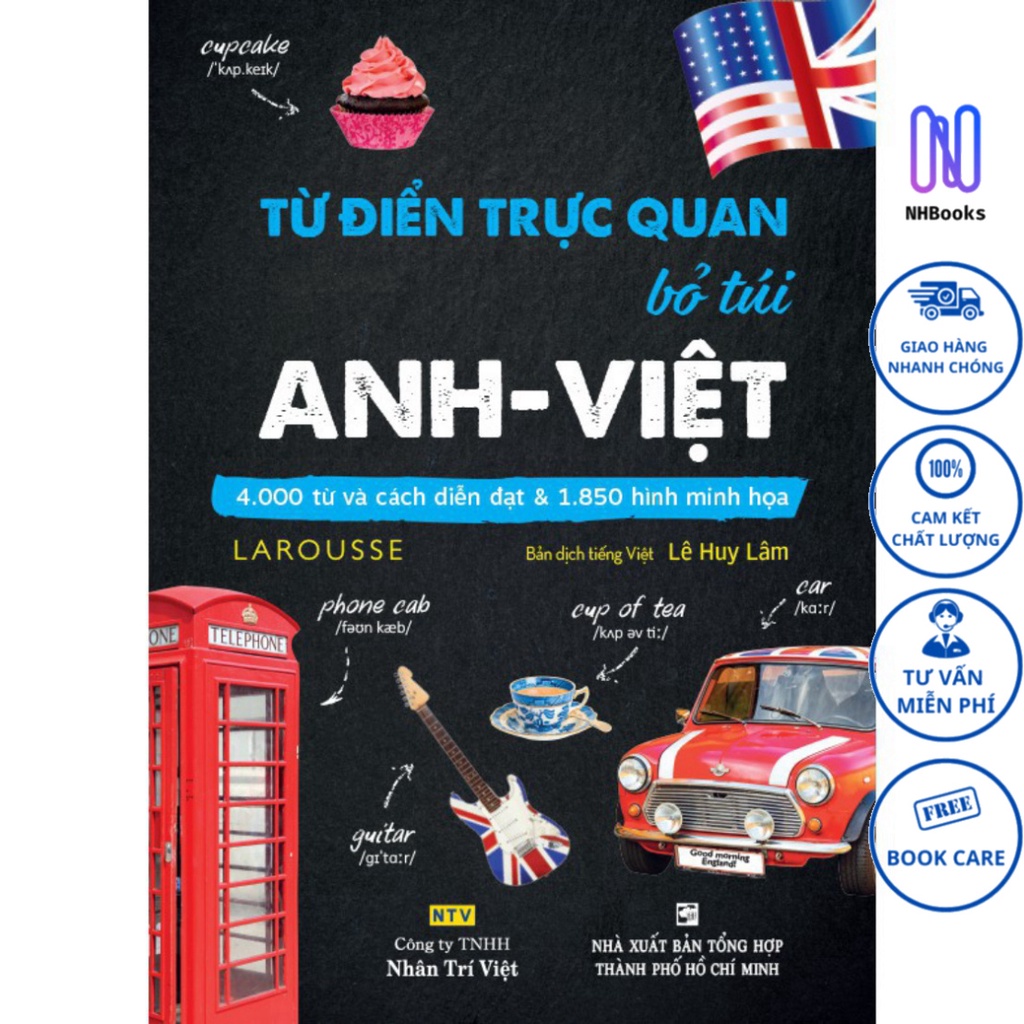 Sách - Từ điển trực quan bỏ túi Anh-Việt - NHBOOK