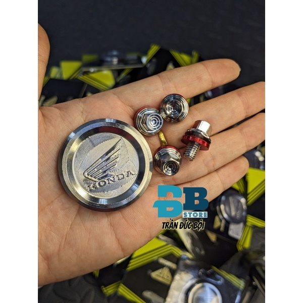 Nút carte và 4 ốc salaya inox 304 gắn hộp sênh