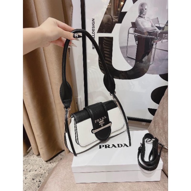 Túi xách nữ cao cấp Prada hot trend,phong cách Hàn Quốc