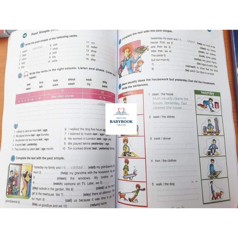 Bộ 7q màu - New Round Up + Audio