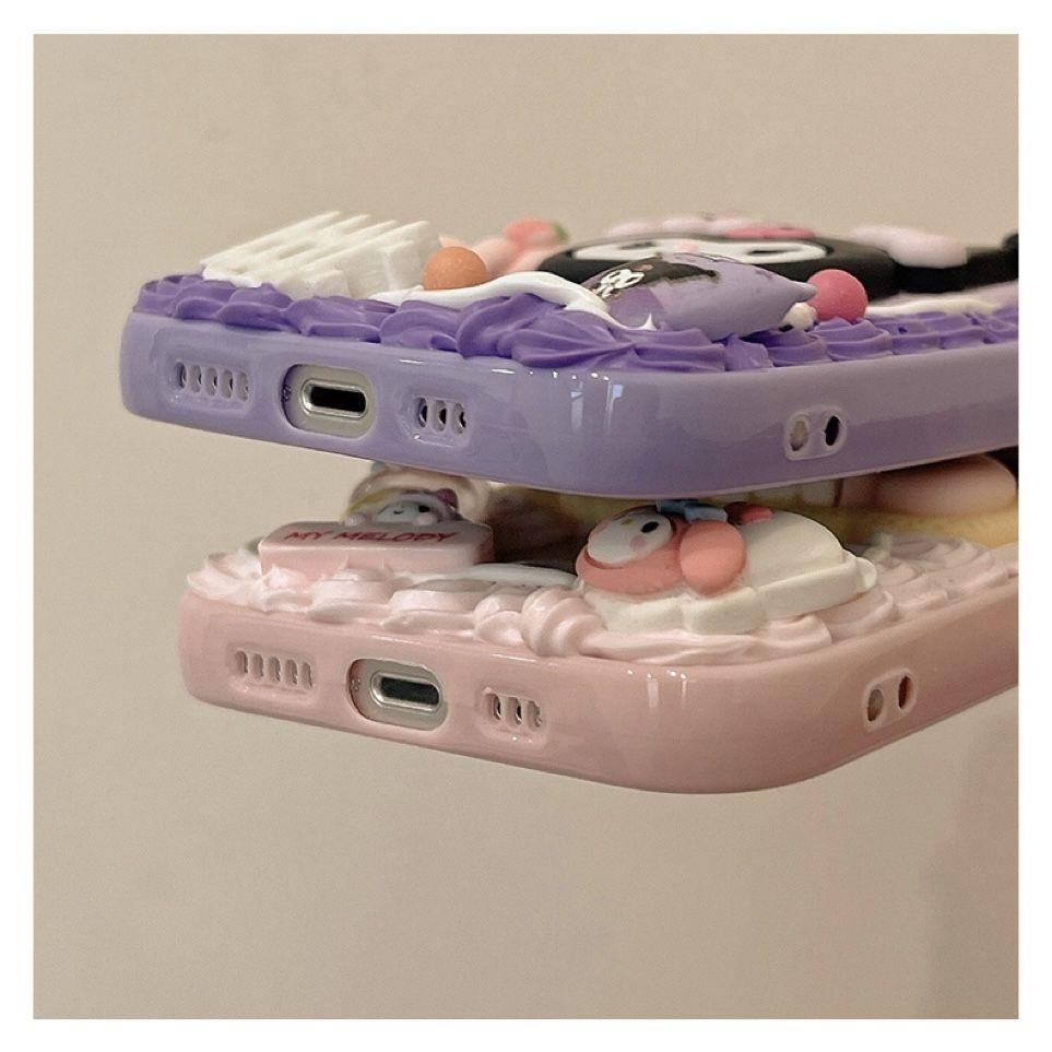Ốp Điện Thoại Họa Tiết Sanrio Dễ Thương Dành Cho Iphone 13 14 Pro Max 12 11