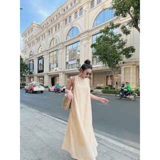 Đầm Maxi 2 Dây  Hở Lưng