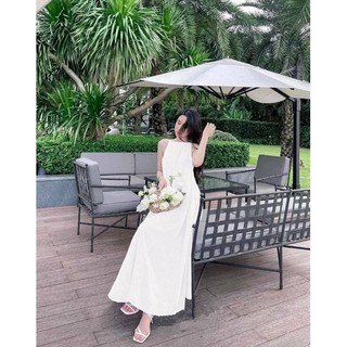 Đầm Maxi 2 Dây  Hở Lưng