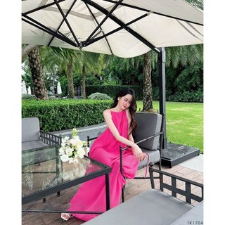 Đầm Maxi 2 Dây  Hở Lưng