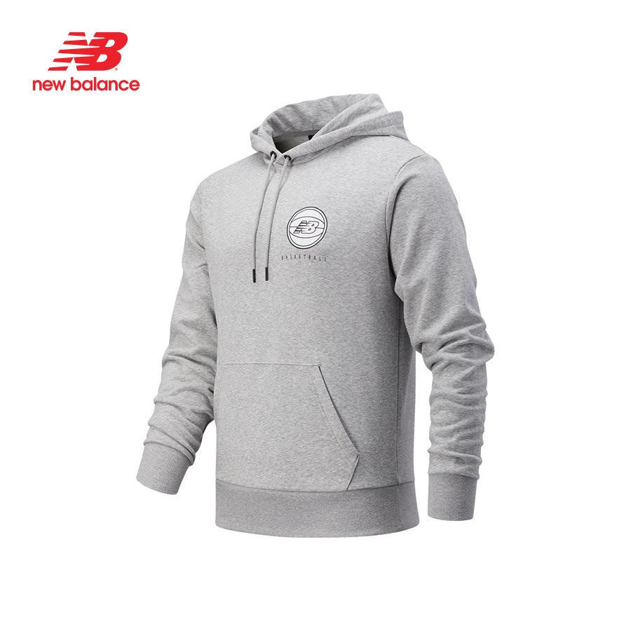 Áo nỉ thời trang nam New Balance Hoops Essential - MT13585AG (Form Quốc Tế)
