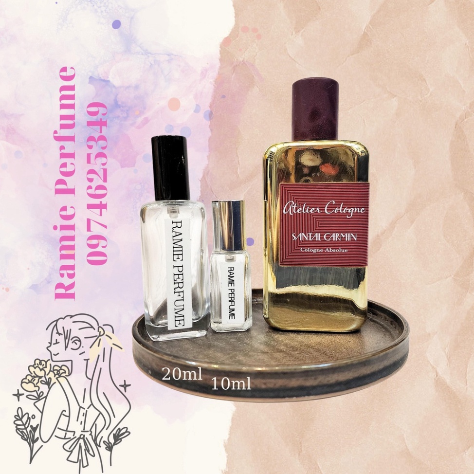 Ramie Perfume - Nước hoa Atelier Cologne Santal Car.min