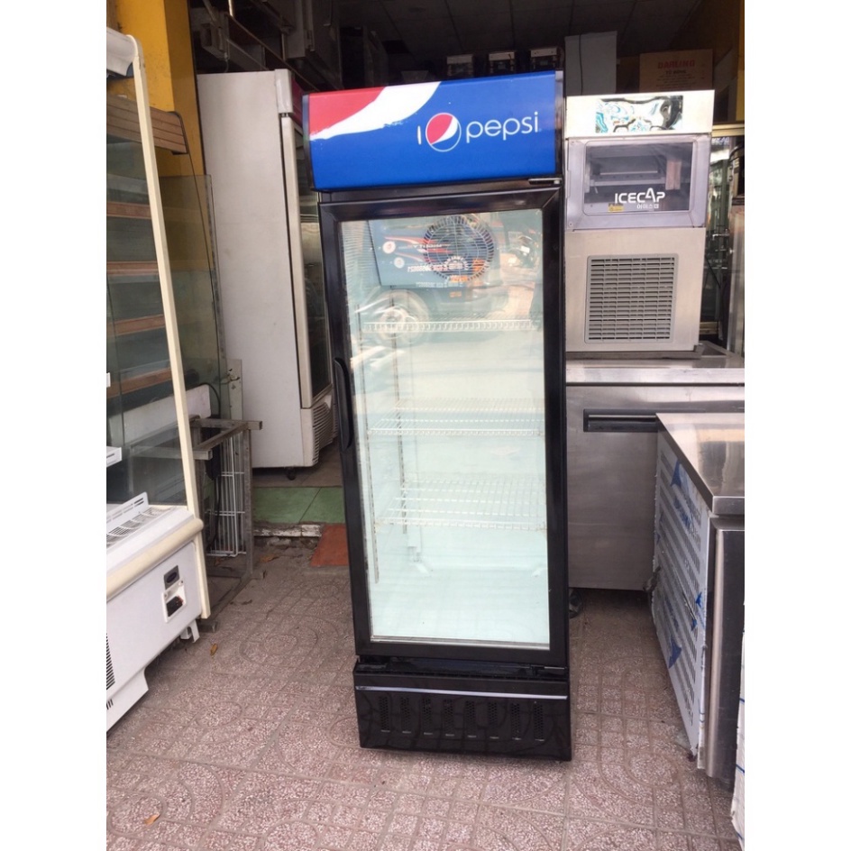 bán uy tín uy tín chất lượng Tủ mát 1 cửa hiệu pepsi dung tích 300L xuất xứ thái lan mới 90% (máy bảo hành tại hãng) (má