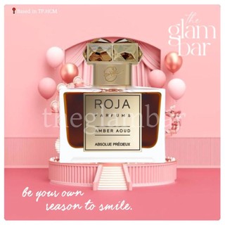 𝐭𝐡𝐞𝐠𝐥𝐚𝐦𝐛𝐚𝐫 ★ nước hoa roja amber aoud absolue precieux 5ml/10ml