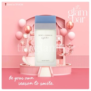 𝐭𝐡𝐞𝐠𝐥𝐚𝐦𝐛𝐚𝐫 ★ nước hoa d/g light blue for her edt 5ml/10ml/20ml