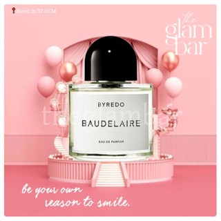 𝐭𝐡𝐞𝐠𝐥𝐚𝐦𝐛𝐚𝐫 ★ nước hoa byredo - baudelaire 5ml/10ml/20ml