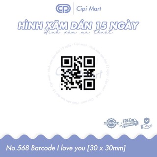 CIPI MART - Hình xăm tạm thời 15 NGÀY - chống nước, cọ xát 568