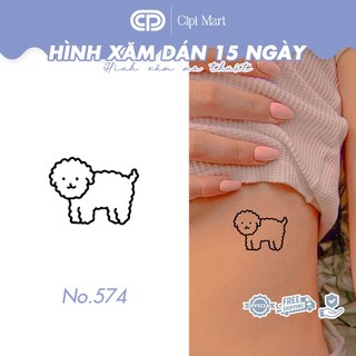 CIPI MART - Hình xăm tạm thời 15 NGÀY - chống nước, cọ xát 574
