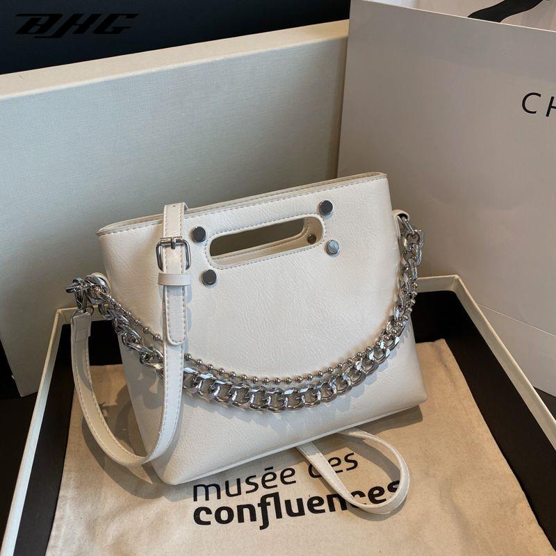 Túi xách BJHG WAVW đeo vai phối dây xích thời trang mới 2023 dành cho nữ