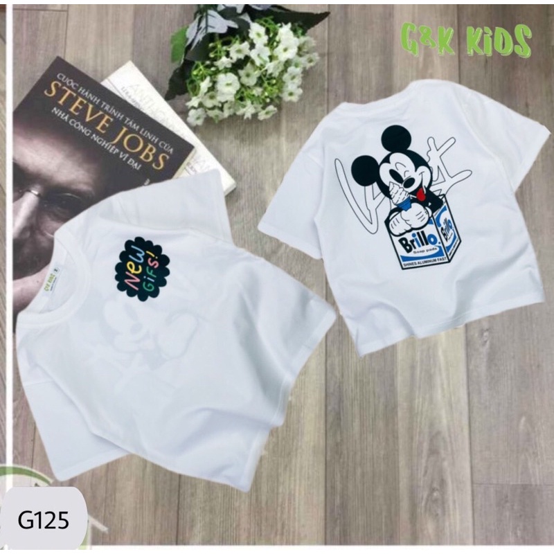 Áo Thun Form Rộng Bé Gái New Gift G125 Size 25-42kg - G&K Kids - SevenPoro