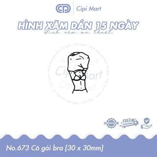 CIPI MART - Hình xăm tạm thời 15 NGÀY - chống nước, cọ xát 673