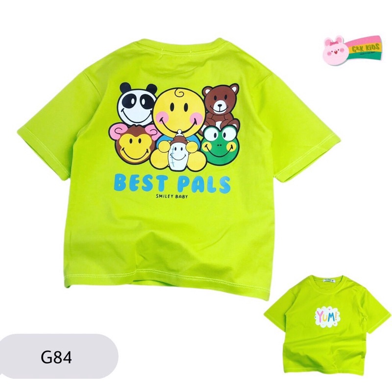 Áo Thun Form Rộng Bé Gái G84 Size 25-42kg - G&K Kids - SevenPoro