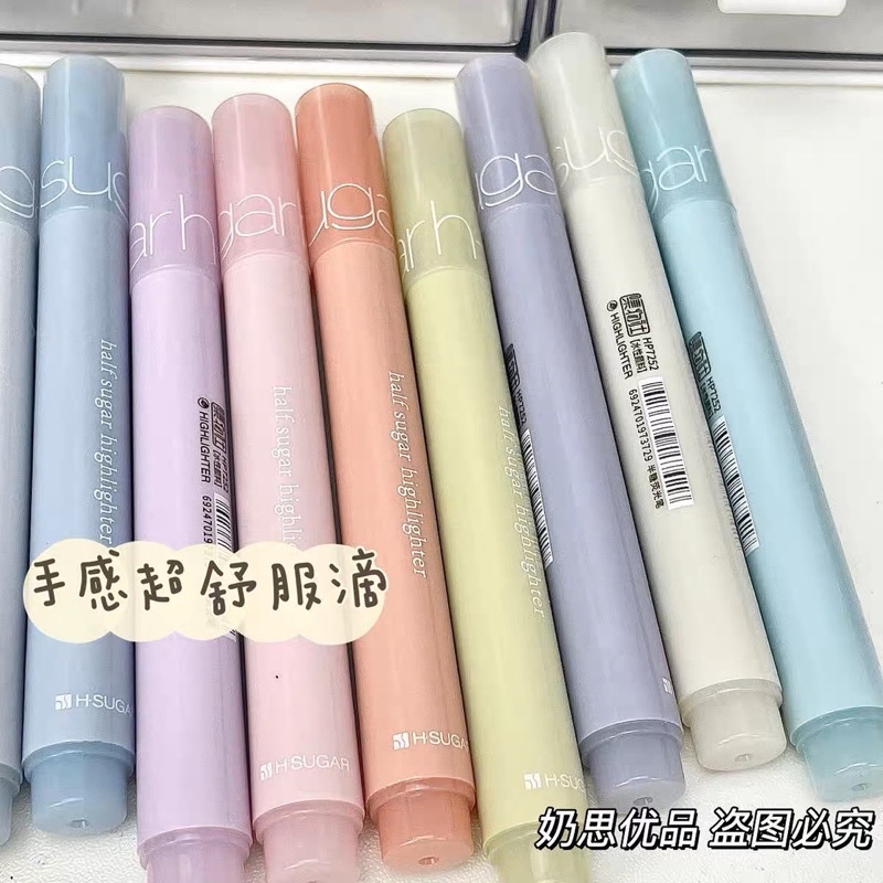 Bút highlight pastel đánh dấu sách vở, bút dạ quang ghi chú hssv echopshop