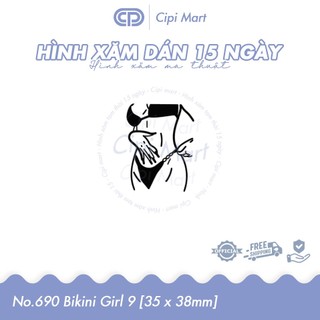 CIPI MART - Hình xăm tạm thời 15 NGÀY - chống nước, cọ xát 690