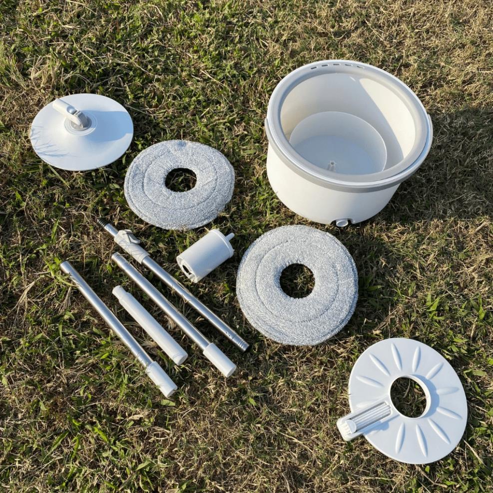 Cây lau nhà tách nước bẩn K9 hiện đại thông minh , Bộ lau nhà tách nước bẩn thông minh tặng kèm 2 bông lau