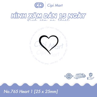 CIPI MART - Hình xăm tạm thời 15 NGÀY - chống nước, cọ xát 765