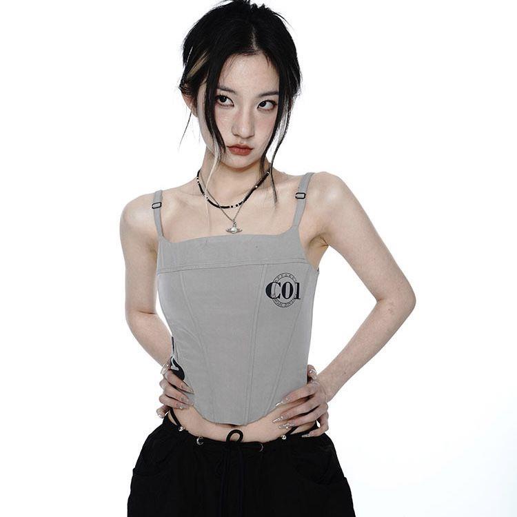 Áo Ống Mỏng Mùa Hè Phong Cách Mỹ Cho Nữ