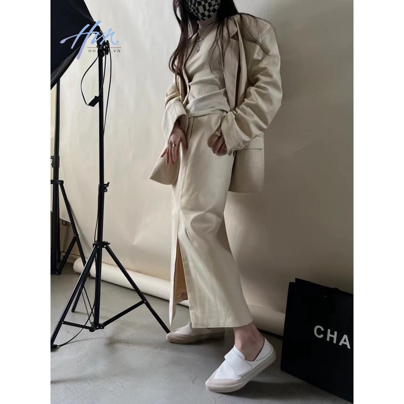 Giày Da Mũi Nhọn Thời Trang Retro Thanh Lịch Xinh Xắn