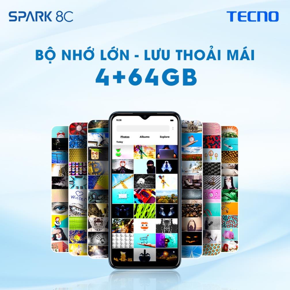 Điện thoại TECNO Spark 8C (4GB/64GB) - Máy Mới 100% Nguyên Seal FullBox Bảo hành Chính Hãng Lỗi 1 Đổi 1 . | BigBuy360 - bigbuy360.vn