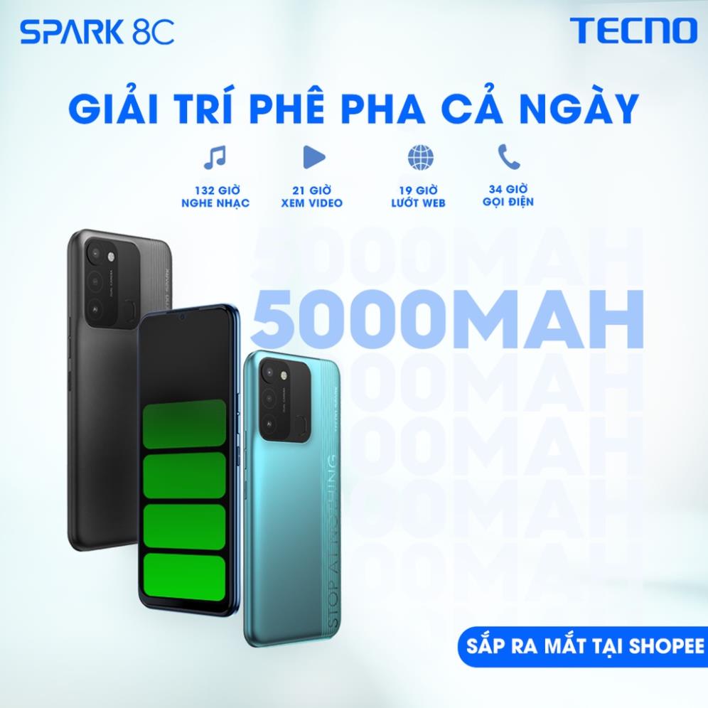 Điện thoại TECNO Spark 8C (4GB/64GB) - Máy Mới 100% Nguyên Seal FullBox Bảo hành Chính Hãng Lỗi 1 Đổi 1 . | BigBuy360 - bigbuy360.vn
