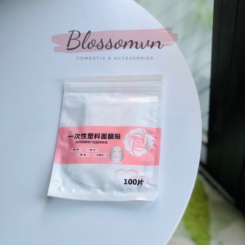 Mặt nạ nilon ủ tê túi 100 miếng