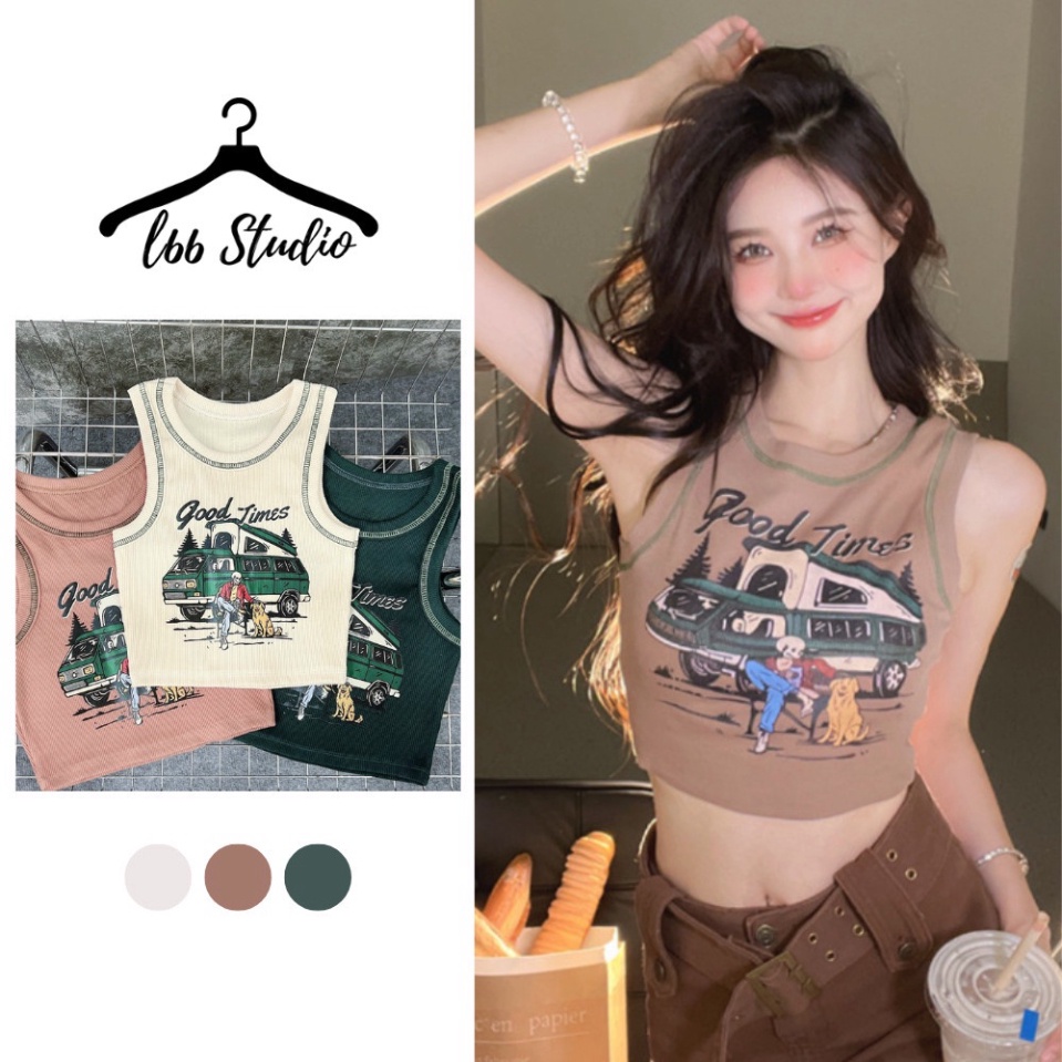 Áo baby tee croptop 3 lỗ nữ áo thun in hình cá tính A041 - Hàng mới về