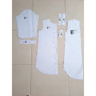 Rập giấy A0 bộ cổ sen mã 104