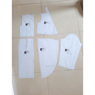Rập giấy đầm dây mã 1251