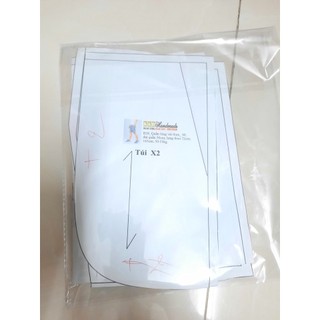 Rập giấy A0 đầm cổ 5 góc mã 1182 (BẢN VẼ)