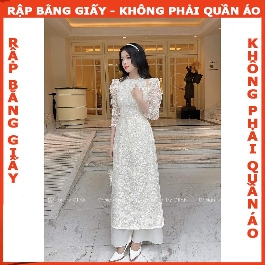 Rập giấy may áo dài mã Ad17 -(BẢN VẼ)