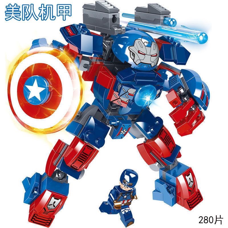 Lắp Ráp Lego Robot Iron Man Chống Số Lượng l
