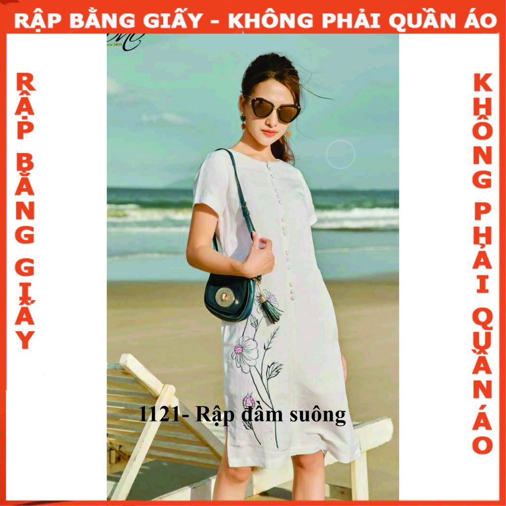 Rập đầm suông mã 1121- giấy A0 (BẢN VẼ)