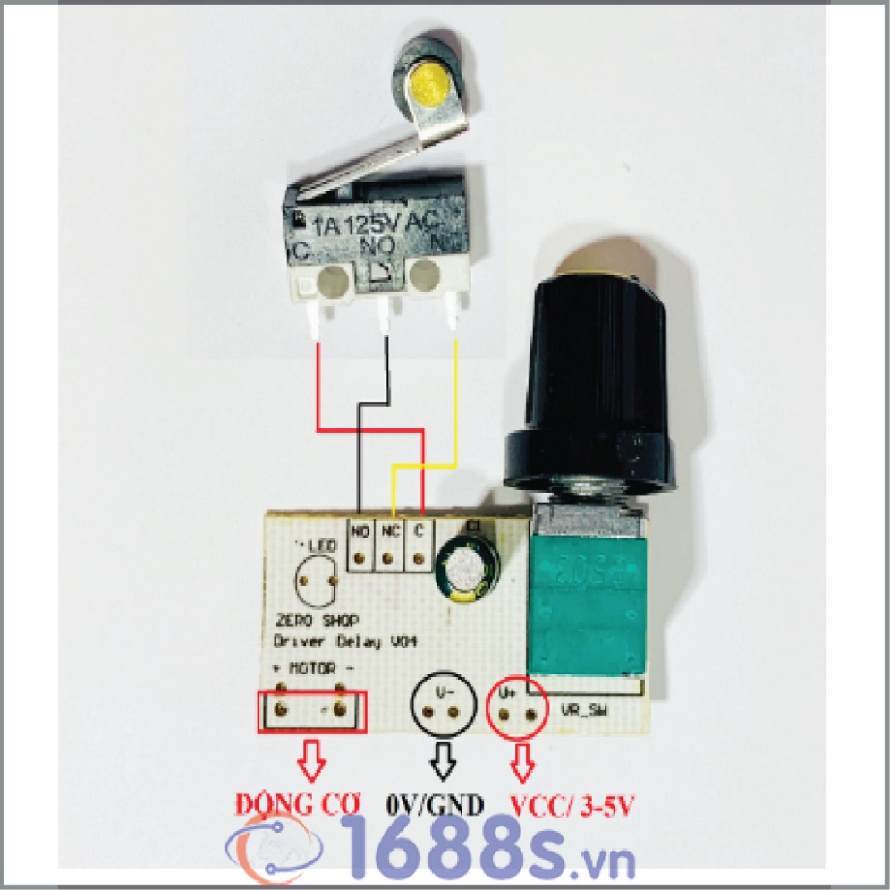 Mạch Delay 0-5s V02, V03, V04,V05