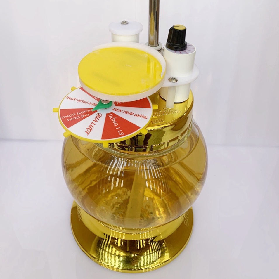 Máy rót rượu tự động K02 bình thủy tinh đặt ly tự rót 0.9L