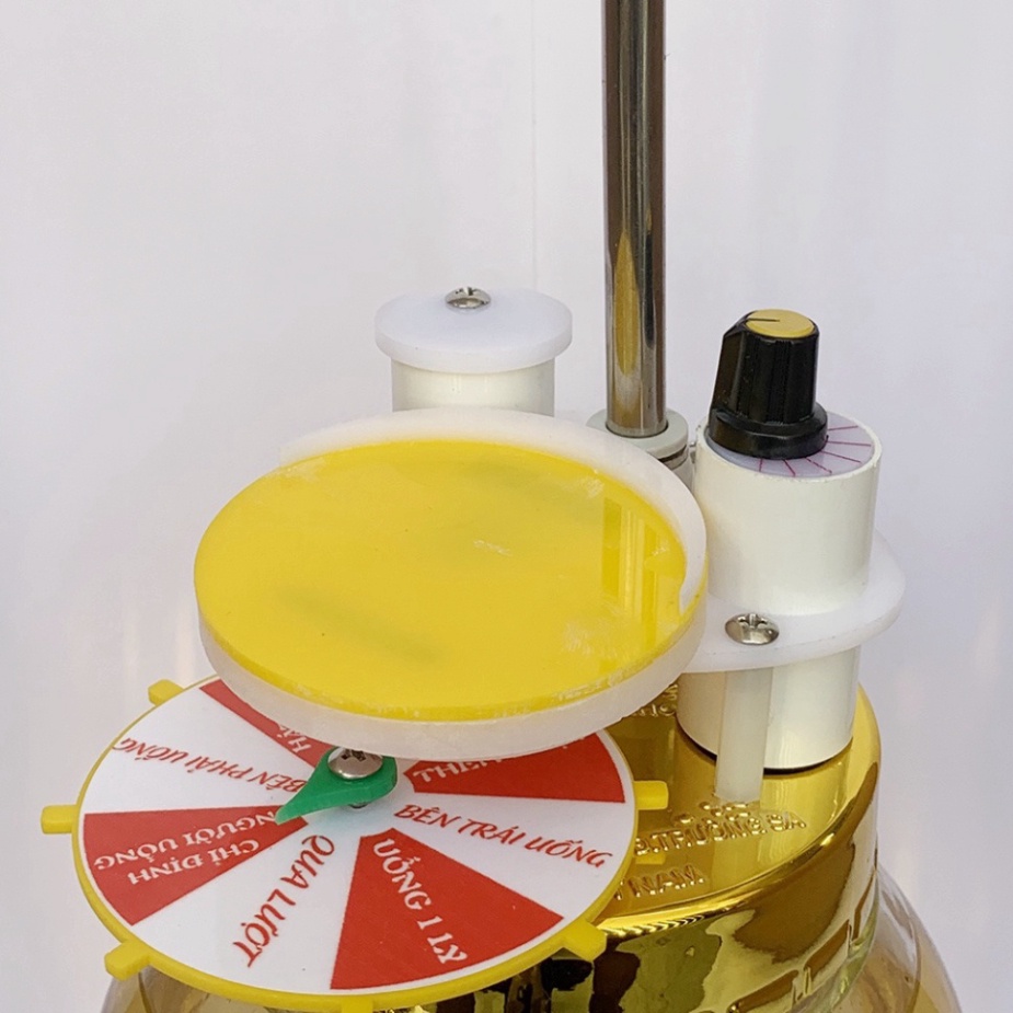 Máy rót rượu tự động K02 bình thủy tinh đặt ly tự rót 0.9L