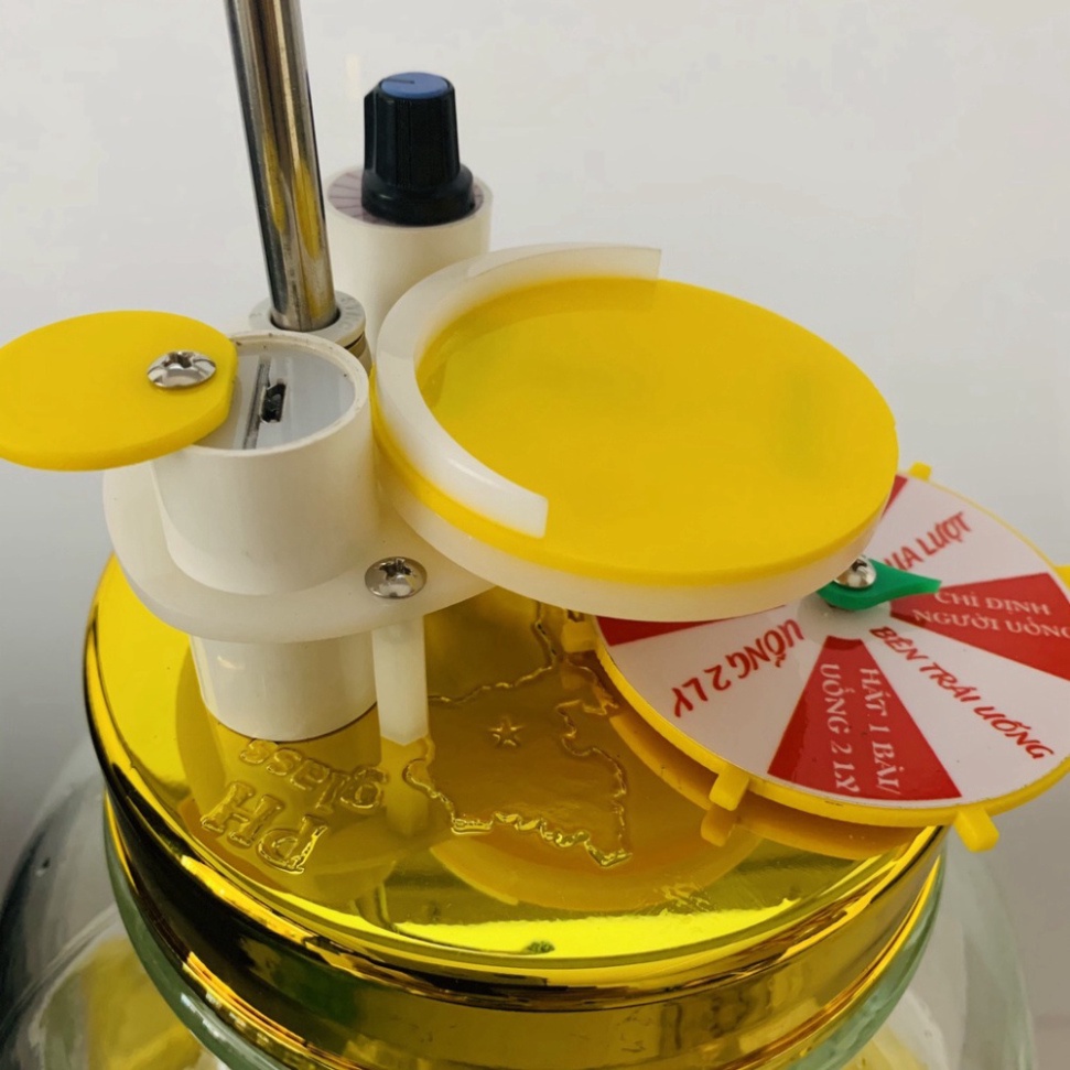 Máy rót KAIDO k04 đặt ly tự rót 2,7 lít, bình thuỷ tinh