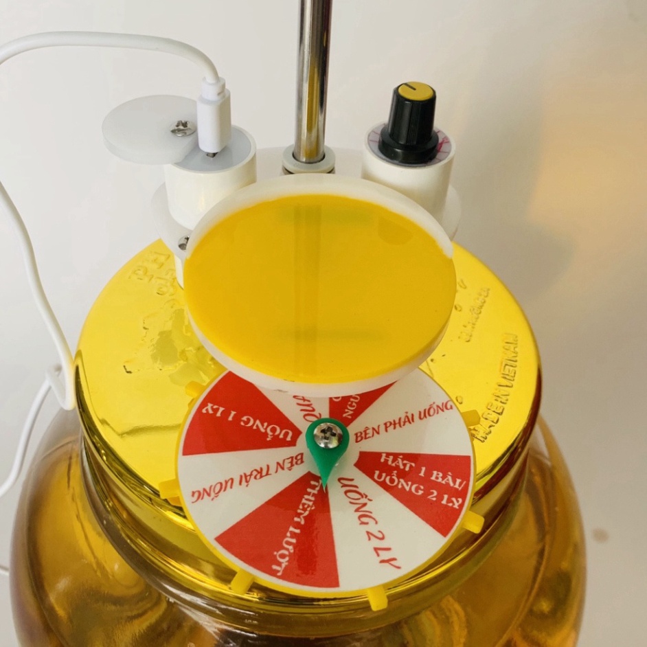 Máy rót KAIDO k04 đặt ly tự rót 2,7 lít, bình thuỷ tinh