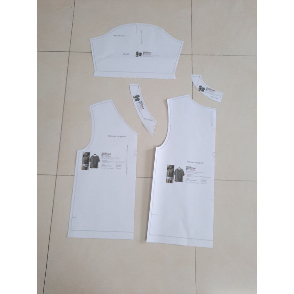 Rập giấy A0 mã 1476- bộ ngủ cánh tiên