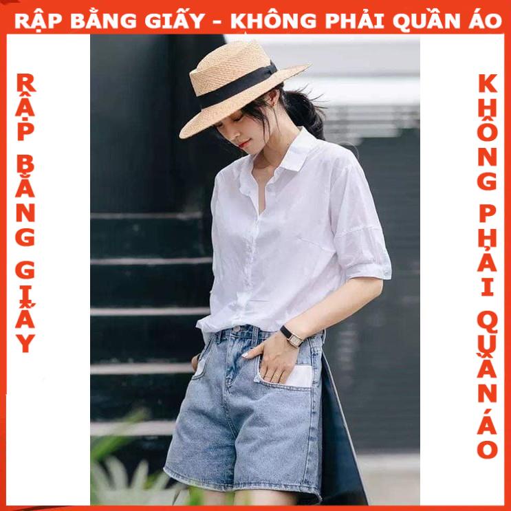 Rập giấy áo sơ mi mã 1299 (BẢN VẼ)