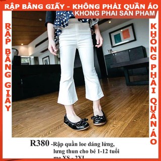 Rập giấy A0 mã R380 - bé (BẢN VẼ)