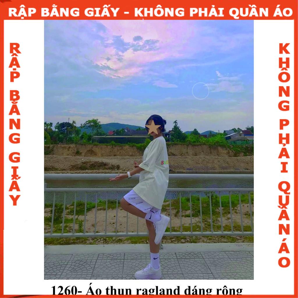 Rập giấy áo thun tay ragland mã 1260 (BẢN VẼ)
