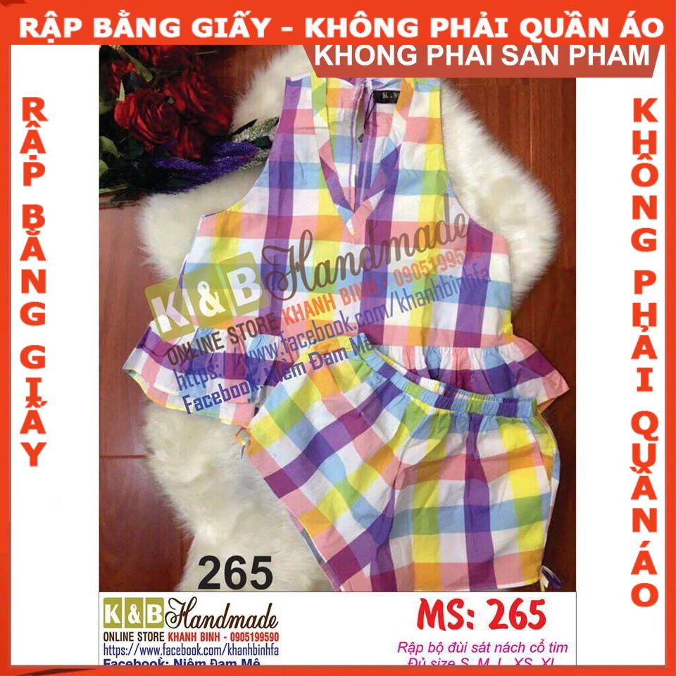Rập giấy mã 265 (BẢN VẼ)